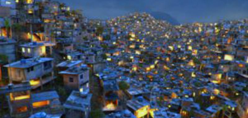 La favela fascina cuando se contempla