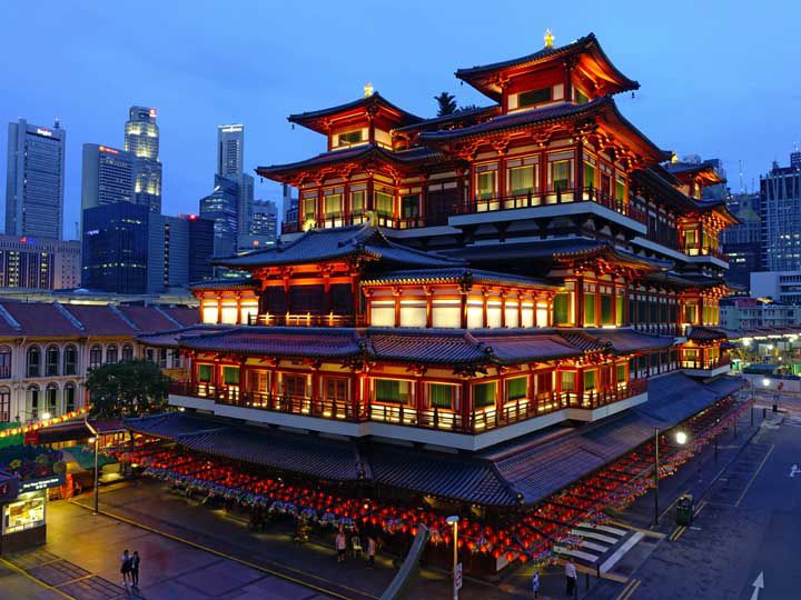 Singapur buddha-tooth-relic-temple