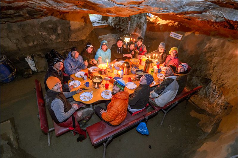 Dormir en una cueva