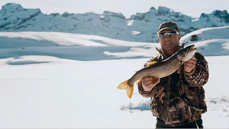 Pesca sobre el hielo