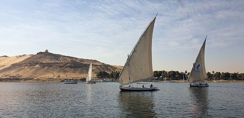 Navegar por el Nilo