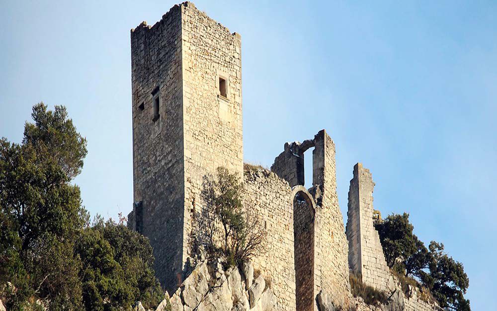 luberon-Castillo d’Oppede © OT Luberon Monts de Vaucluse