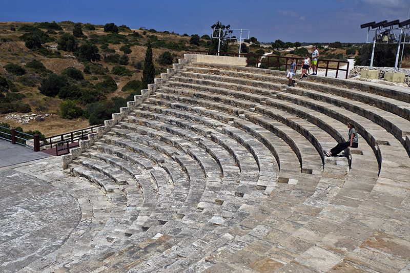Kourion. Teatro romano. Foto©Pedro Grifol