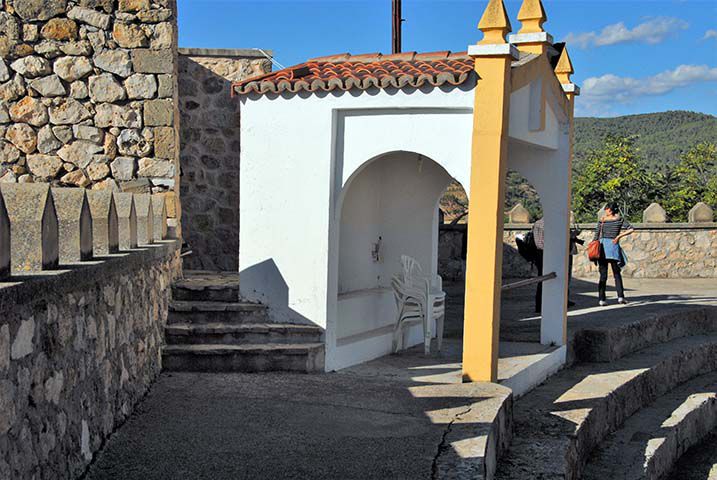 La caseta del presidente de la plaza de toros