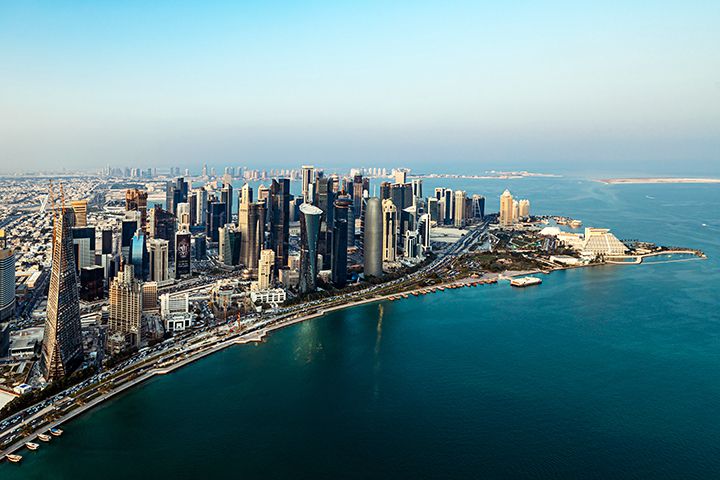 Panorámica de Doha