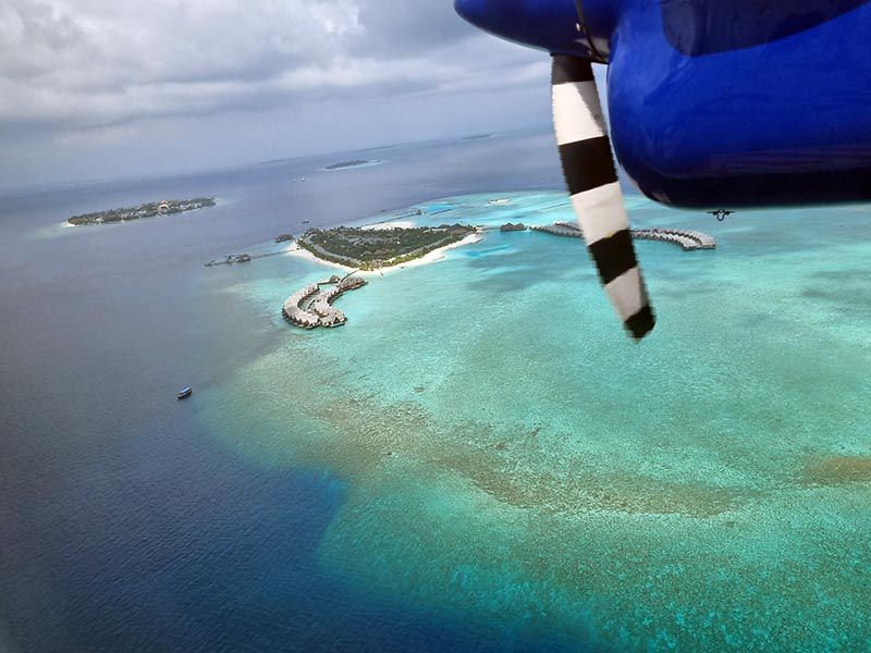 ISLAS DESDE EL HIDROAVION