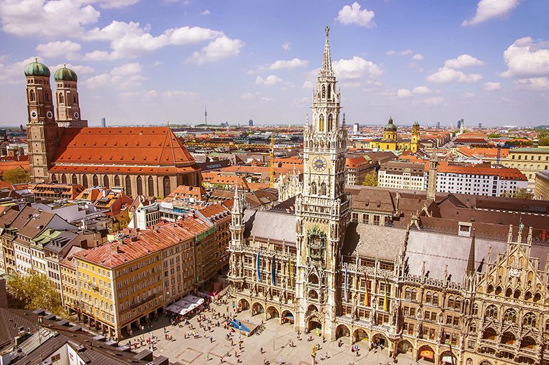 Marienplatz - Múnich (Alemania)