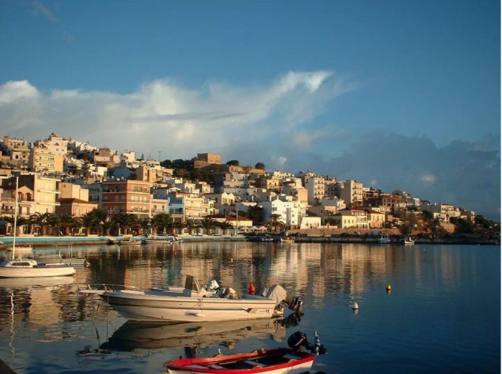 Vista de Sitia y Creta