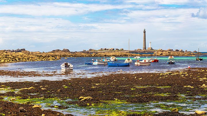 Faro de la Isla Vírgen - Plouguerneau – Bretaña – Francia