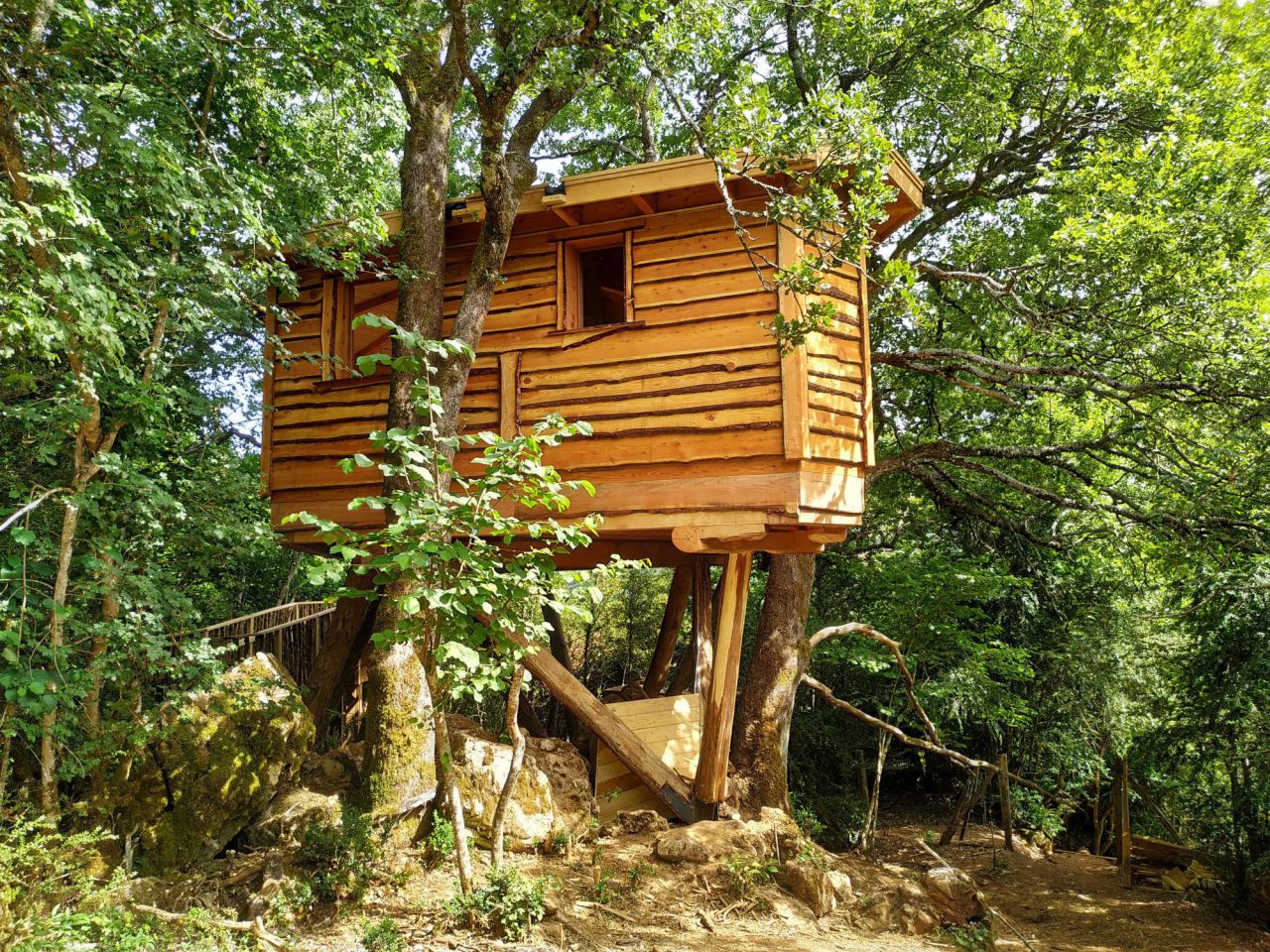 Cabaña Duendes de Agroturismo Mari Cruz, Villanueva de Arce - Navarra