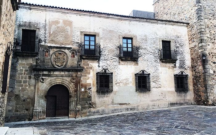 Cáceres. Casa de los Ovando