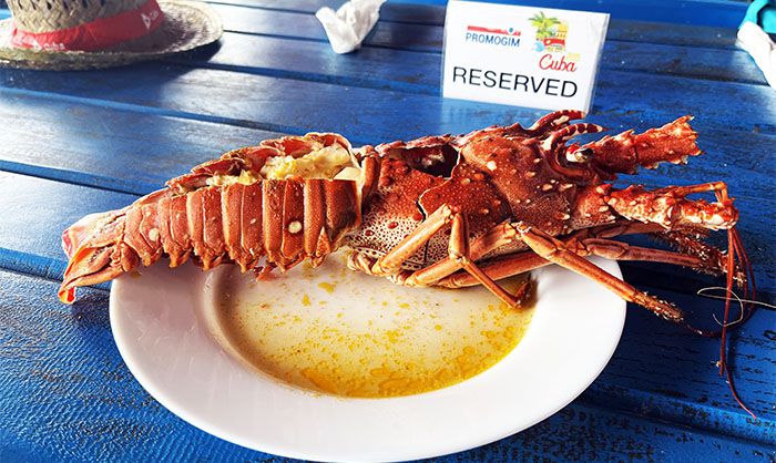 Varadero. gastronomía