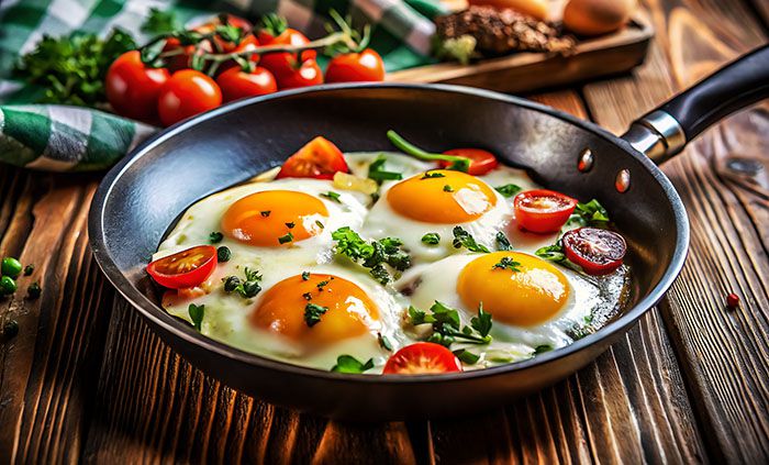 Mantener una alimentacio?n equilibrada - Huevos