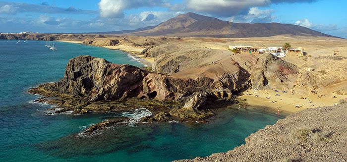 Playa de Papagayo, Lanzarote (Canarias)