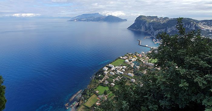 CAPRI DESDE LA VILLA.