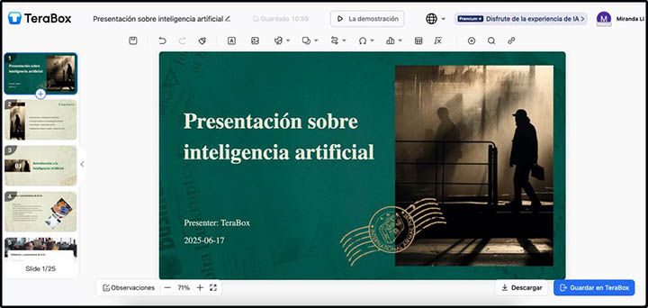 Herramienta de creación de demostraciones de IA