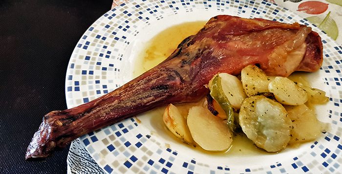 Brihuega. Cabrito asado
