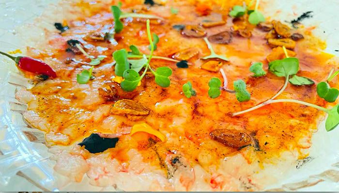 )Bacalao confitado