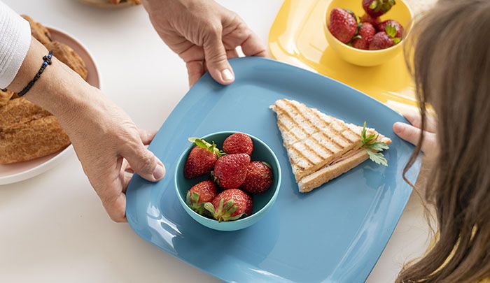 Comidas variadas y nutritivas