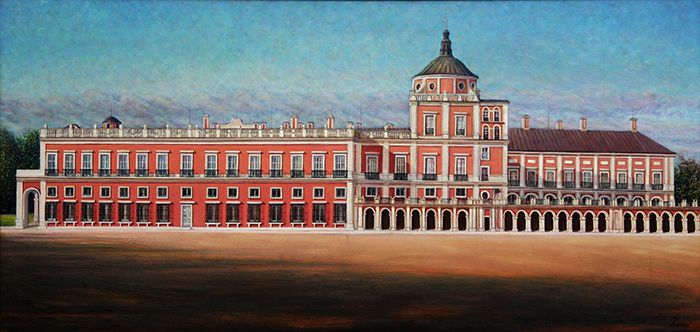 Palacio de Aránjuez. 2008. 165 X 81 cms