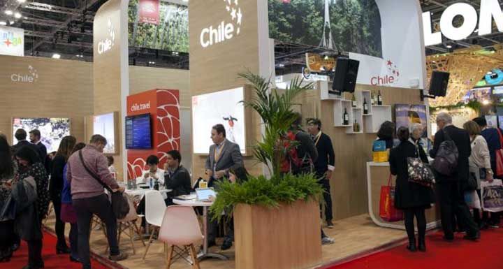 Stand de Chile en la World Travel Market de Londres