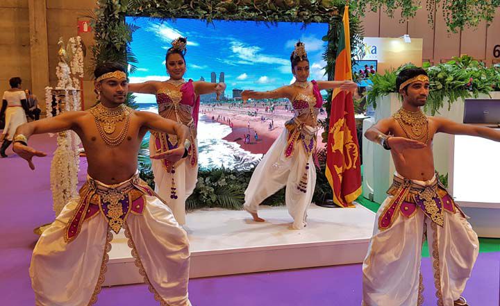 Grupo de Danza Sri Lanka en FITUR 2018