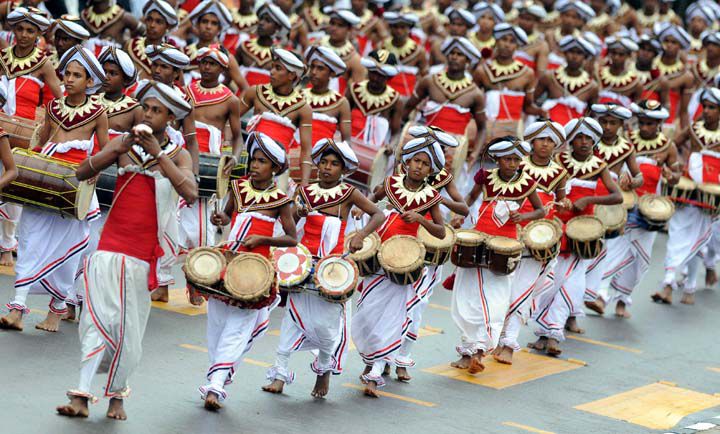 Festival en Sri Lanka
