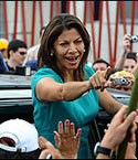 Laura Chinchilla en una imagen de archivo