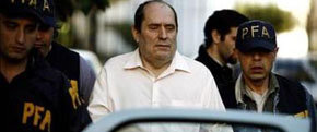 Rodríguez Menéndez, en el momento de su detención en 2008 en Buenos Aires