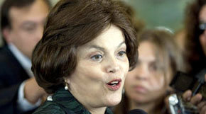 Dilma Rousseff en imagen de archivo