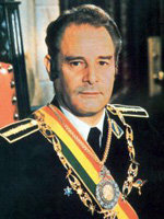 El ex presidente boliviano Juan Pereda Asbún