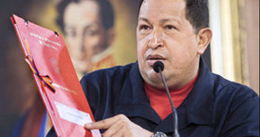 Hugo Chávez, presidente de Venezuela
