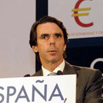 José maría Aznar ex presidente del gobierno español