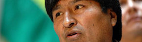 Evo Morales, presidente de Bolivia