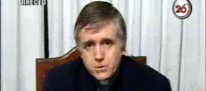 
El párroco Julio César Grassi. 
