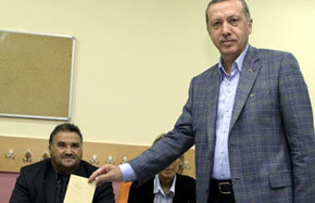 Primer ministro turco, Tayyip Erdogan