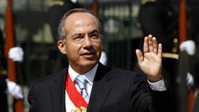 Felipe Calderón, presidente de México
