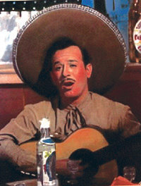 Pedro Infante en su imagen más popular y querida: el charro mexicano…