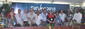 Un buen contingente de socios  de VISION estuvo presente en FITVEN.