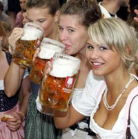 Esta es la cara amable y simpática de la 'Oktoberfest'