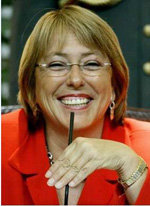 Michelle Bachelet, ex presidenta de Chile