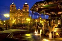 Cusco, vista nocturna