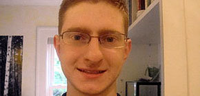 Tyler Clementi en una de sus fotos de Facebook.