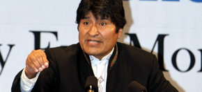 Presidente de Bolivia, Evo Morales