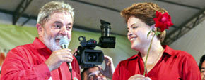 
Según un sondeo, Dilma Rousseff aparece con 49% de las intenciones de voto 
