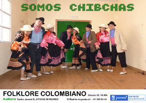 GRUPO FOLKLÓRICO COLOMBIANO 'SOMOS CHIBCHAS'