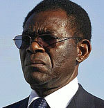 Teodoro Obiang Nguema, presidente de Guinea Ecuatorial
