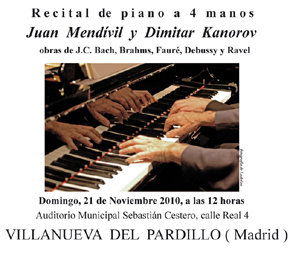 Recital de Piano a 4 Manos