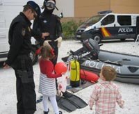 La Policía Nacional participa en Marbella en el Primer Congreso Andaluz de Emergencias y Catástrofes