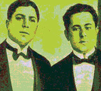 Gardel y Razzano, en sus primeros años de vida artística

